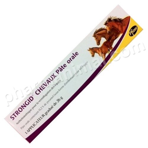 STRONGID CHEVAUX   ser/26 g  	b/10 ser (ordonnance obligatoire)